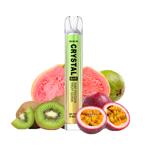 Vaper desechable - Kiwi Passion Fruit Guava Crystal Bar - Ske