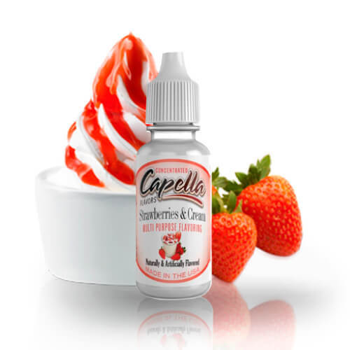 Aroma Capella Flavors Strawberries and Cream 13ML