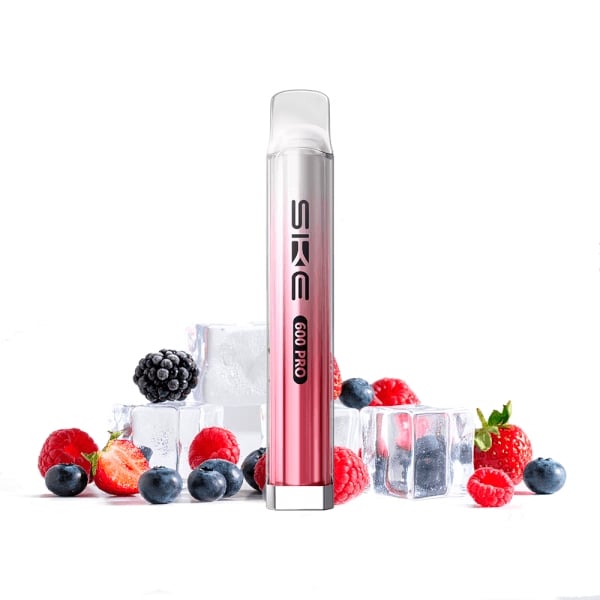 Vaper desechable Berry Ice - Ske Crystal 600 Pro