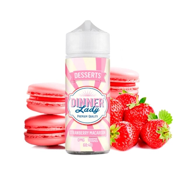 Strawberry Macaroon - Dinner Lady 100ml
