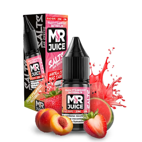 Sales Peach Strawberry Watermelon - Mr Juice by MRJ 10ml