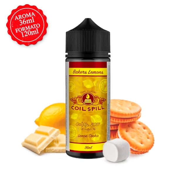 Aroma Bakers Lemons - Coil Spill 36ml (Longfill)