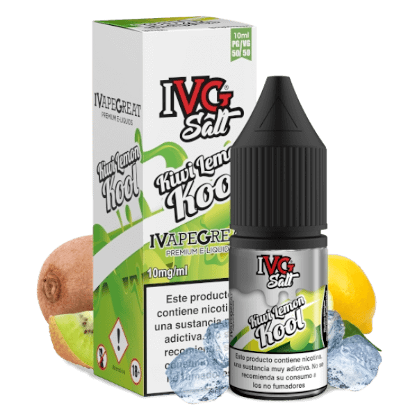 Kiwi Lemon Kool 10ml - IVG Salt (Outlet)