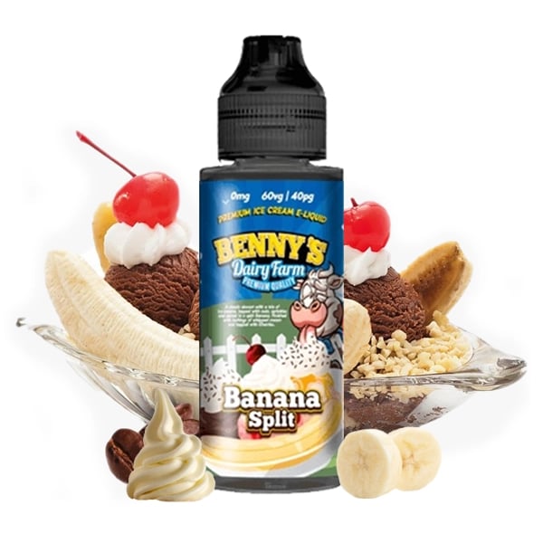 Banana Split - Bennys Dairy Farm 100ml