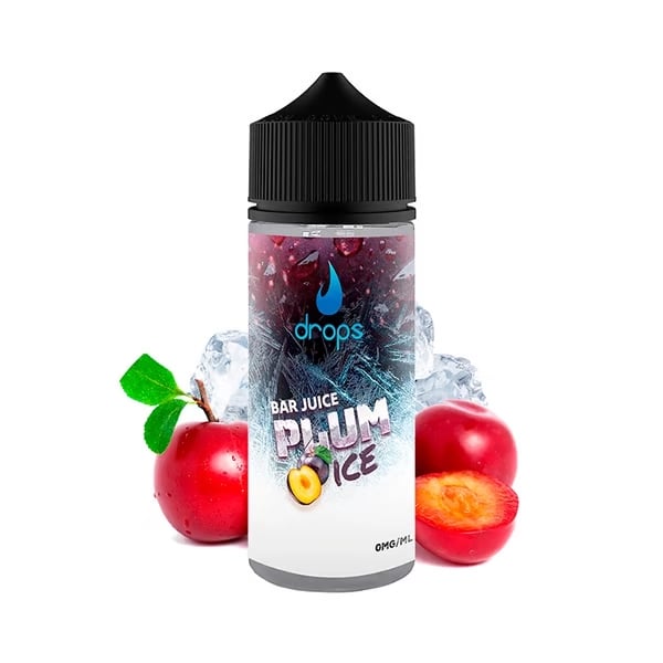 Aroma Plum Ice - Drops Bar Juice (Longfill)