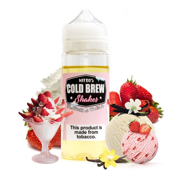 Nitros Cold Brew - Fresa y Nata 100ml