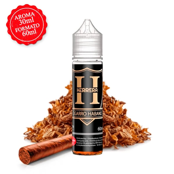 Aroma Cigarro Habano - Herrera 30ml (Longfill)