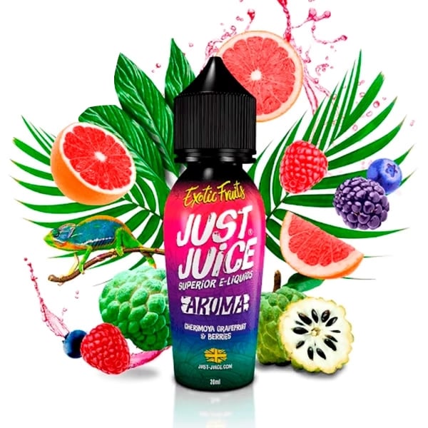 Aroma Cherimoya Grapefruit Berries - Just Juice Exotic Fruits (Longfill)
