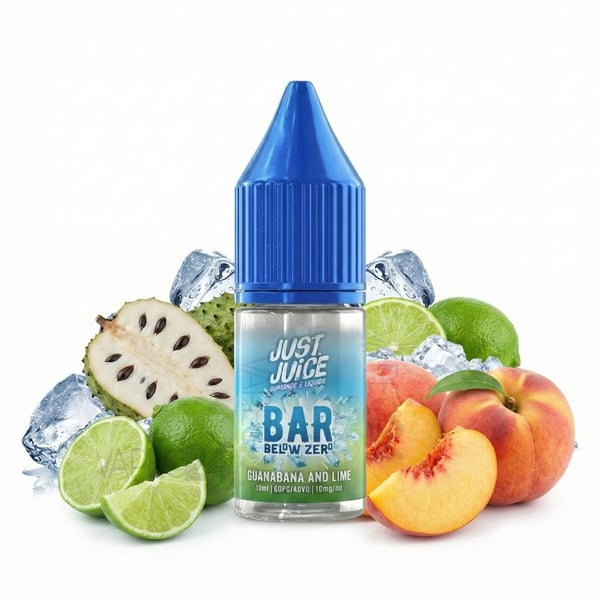 Guanabana and Lime - Just Juice Below Zero Salts 