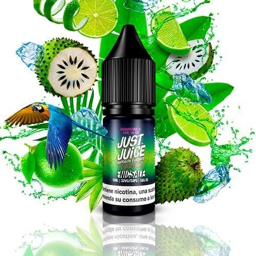 Guanabana & Lime On Ice - Just Juice Exotic Fruits Nic Salt 10ml (Outlet)