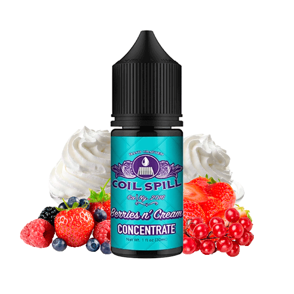 Aroma Berries N Cream - Coil Spill - 30ml