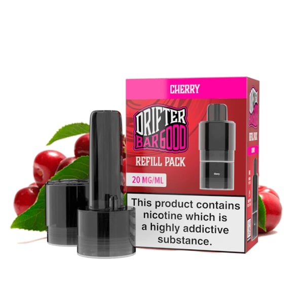 Recambio Precargado Cherry - Drifter Bar 6000