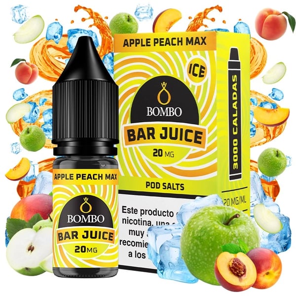Sales Apple Peach Max - Bar Juice by Bombo 10ml