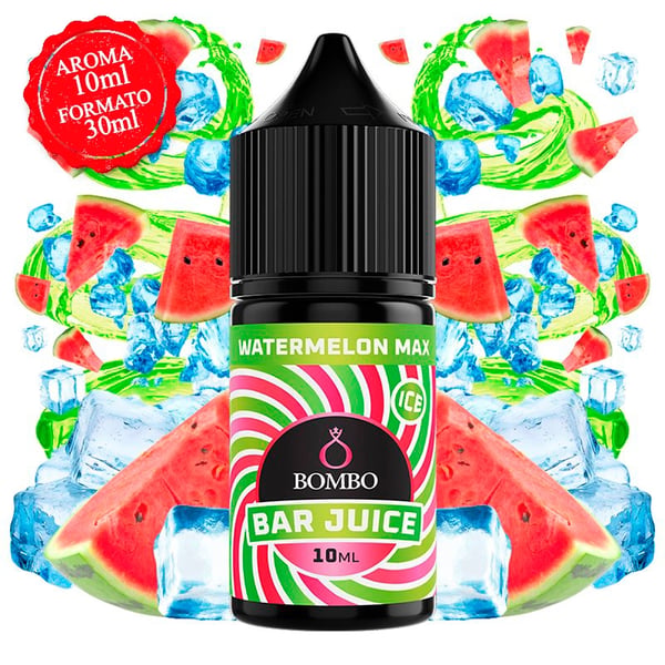 Aroma Watermelon Max Ice - Bar Juice by Bombo (Longfill para Sales)