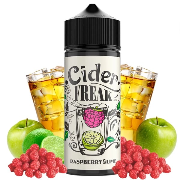 Raspberry And Lime 100ml - Cider Freak