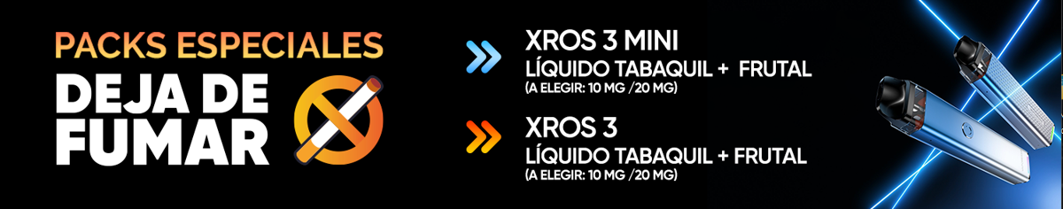 Pack Dejar de Fumar - Xros 3 + Sukka 10mg