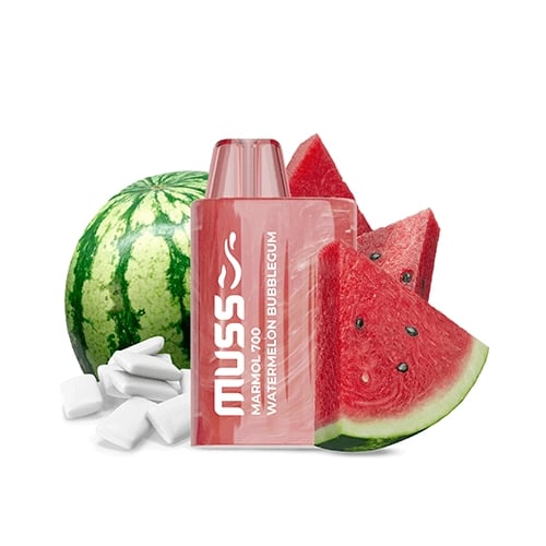 Vaper desechable Watermelon Bubblegum - Muss Marmol 700