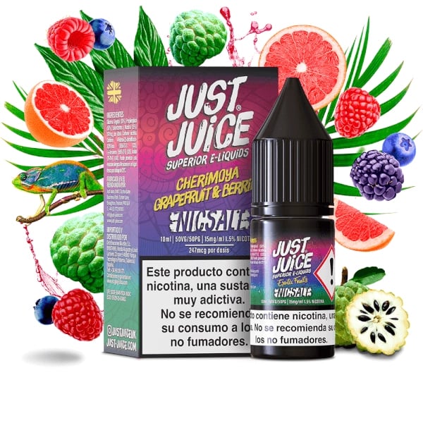 Sales Cherimoya Grapefruit & Berries - Just Juice Exotic Fruits Nic Salts 10ml