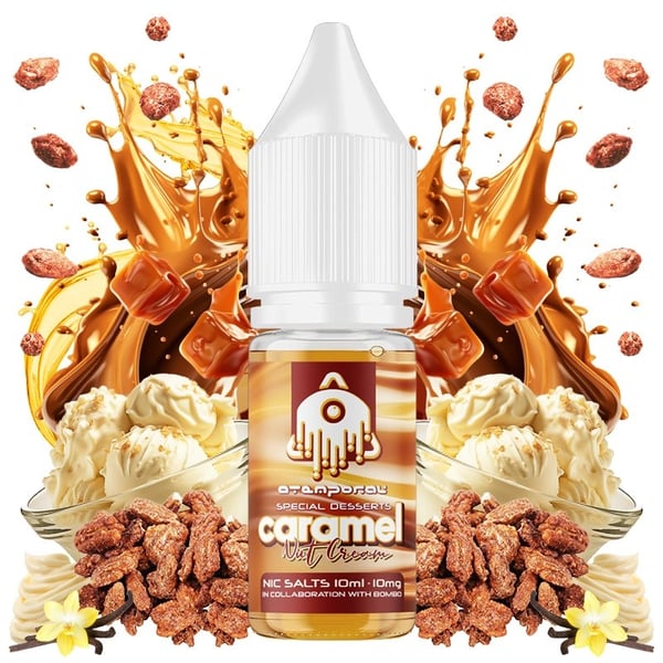 Sales Caramel Nut Cream - Atemporal Nic Salts by The Mind Flayer 10ml