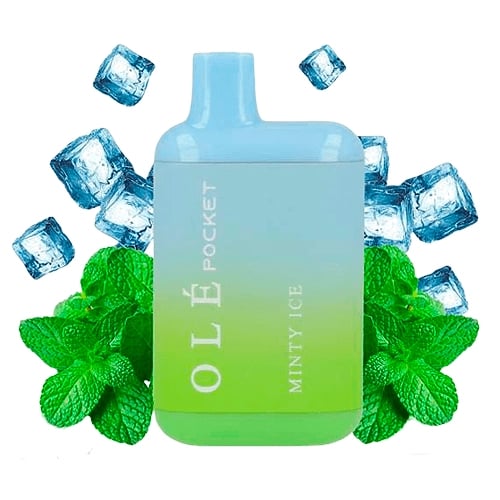 Bud Vape Olé Pocket Minty Ice - Pod Desechable