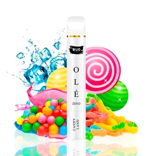 Bud Vape Olé Candy Land - Pod Desechable (sin nicotina)
