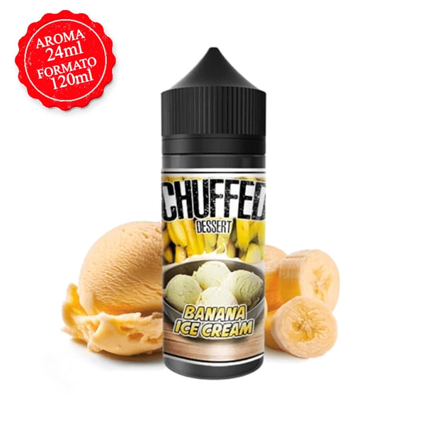 Aroma Banana Ice Cream - Chuffed Dessert 24ml (Longfill)
