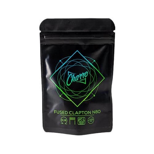 Charro Coils Dual Fused Clapton N80 0.18 Ohm (Pack 2) (Outlet)