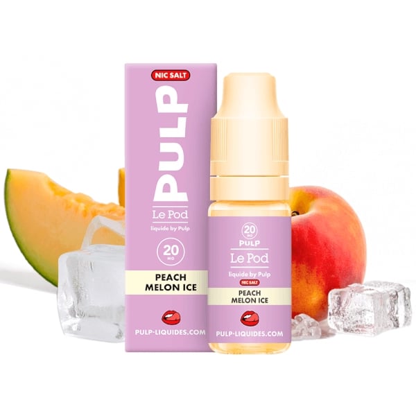 Sales Peach Melon Ice - Pulp Le Pod Salts 10ml