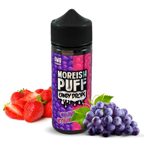 Moreish Puff Candy Drops Grape Strawberry