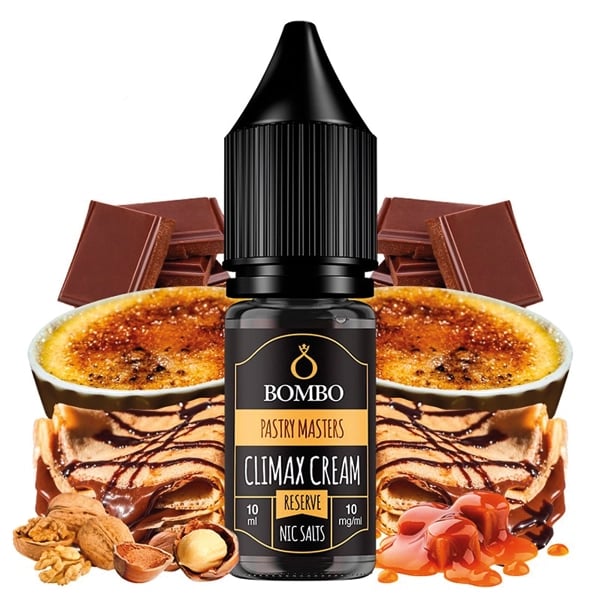 Bombo Pastry Masters Nic Salts - Climax Cream