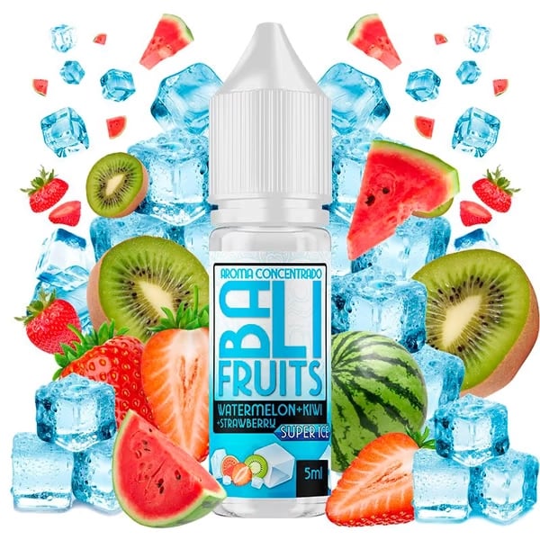 Aroma Watermelon Kiwi Strawberry Super Ice - Bali Fruits by Kings Crest (Longfill para Sales)