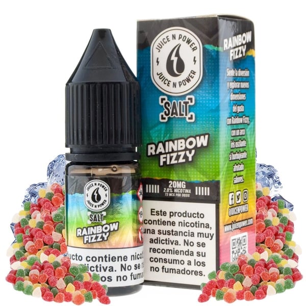Rainbow Fizzi - Juice N Power Salt 10ml