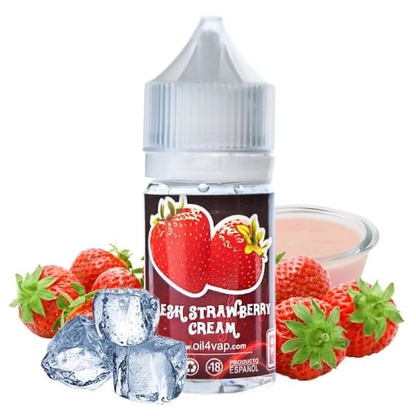 Fresh Strawberry Cream 20ml - Oil4Vap (outlet)