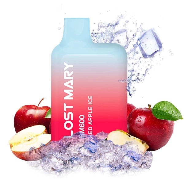 Elf Bar Lost Mary BM600 Red Apple Ice - Pod desechable