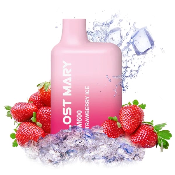 Elf Bar Lost Mary BM600 Strawberry Ice - Pod desechable