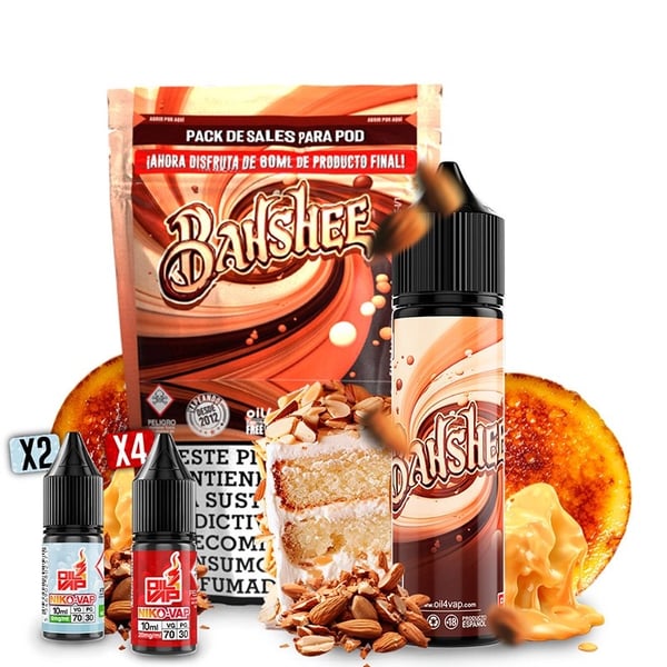 Pack Banshee + NikoVaps - Oil4Vap Sales - 60ml