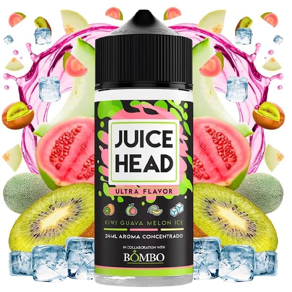 Aroma Kiwi Guava Melon Ice - Juice Head & Bombo 24ml (Longfill)