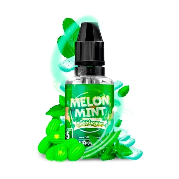 Aroma Melon Mint Bubble - Oil4Vap 8ml (Longfill para Sales)
