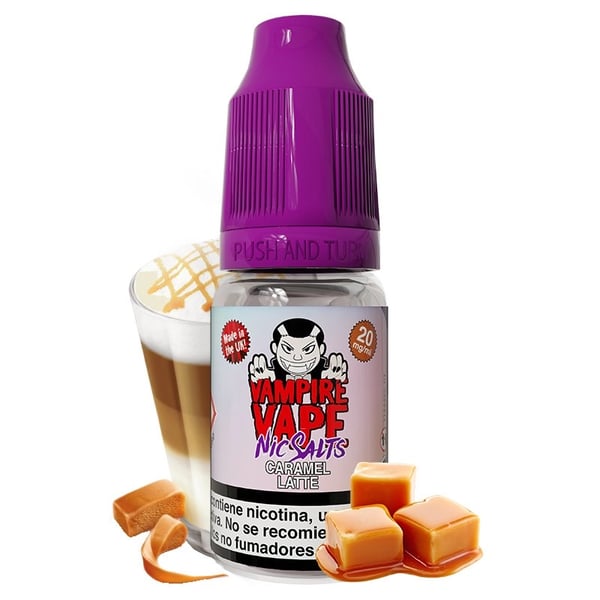 Caramel Latte - Vampire Vape Nic Salts 10ml