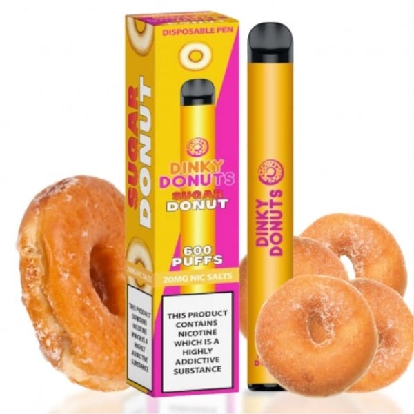 Sugar Donut Dinky Donuts - Pod desechable