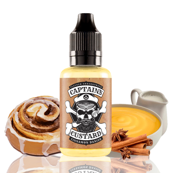 Aroma Captains Custard Cinnamon Danish 30ml