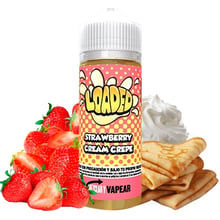 Strawberry Cream Crepe - Loaded - 100ml