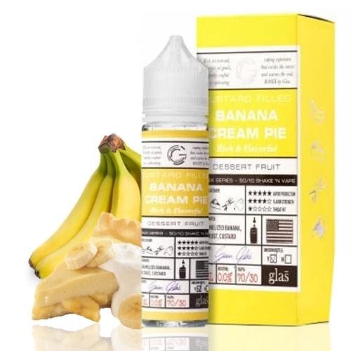 Glas Basix Series - Custard Filled Banana Cream Pie 50ml