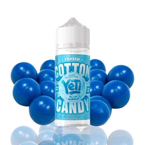 Cotton Candy Frozen Blue Bubble - Yeti Ice 100ml