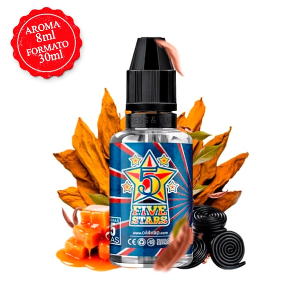 Aroma Five Stars - Oil4Vap 8ml (Longfill)