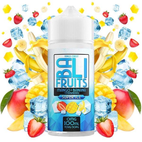 Mango Banana Strawberry Super Ice - Bali Fruits by Kings Crest 100ml
