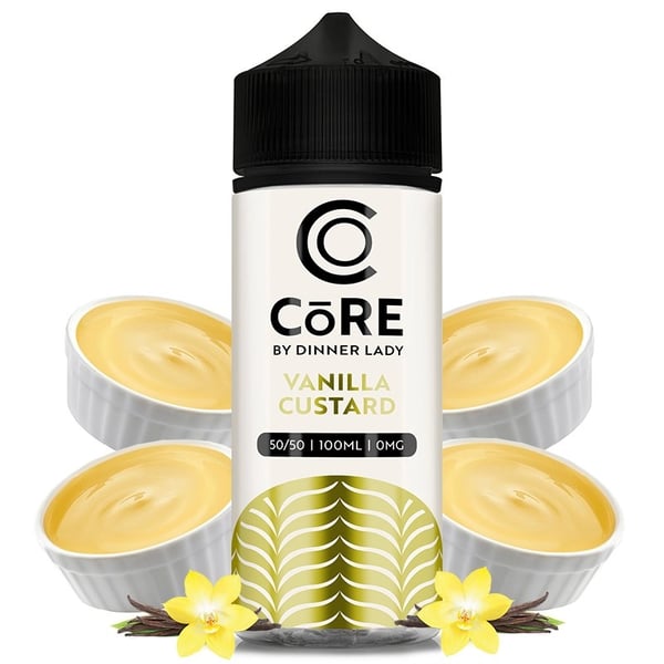 Core Vanilla Custard - Dinner Lady - 100ml