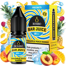 Sales Pineapple Peach Mango Ice - Bar Juice by Bombo 10ml