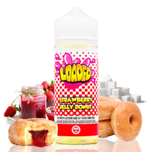 Strawberry Jelly Donut 100ml - Loaded