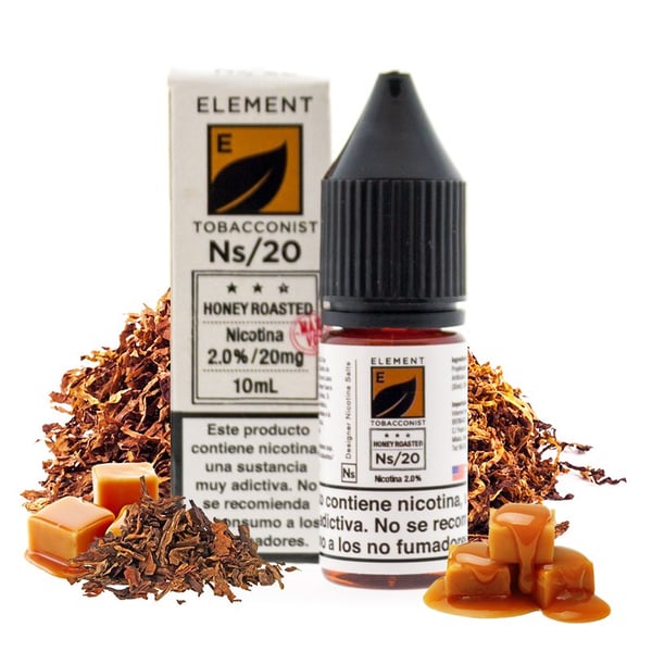 Element Salts Tobacconist Honey Roasted